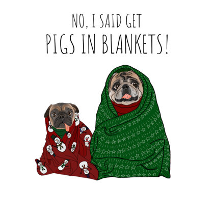 CC-1002 PUGS IN BLANKETS